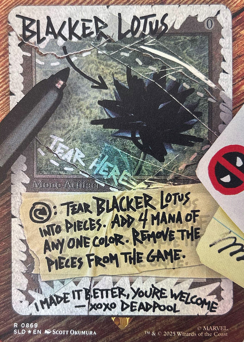 Blacker Lotus | Secret Lair | Card Kingdom