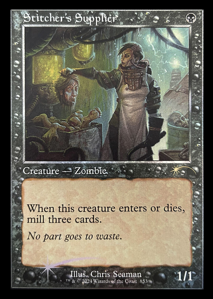 縫い師への供給者 foil SLD secret lair A Stitcher's Supplier | Secret Lair | Card Kingdom