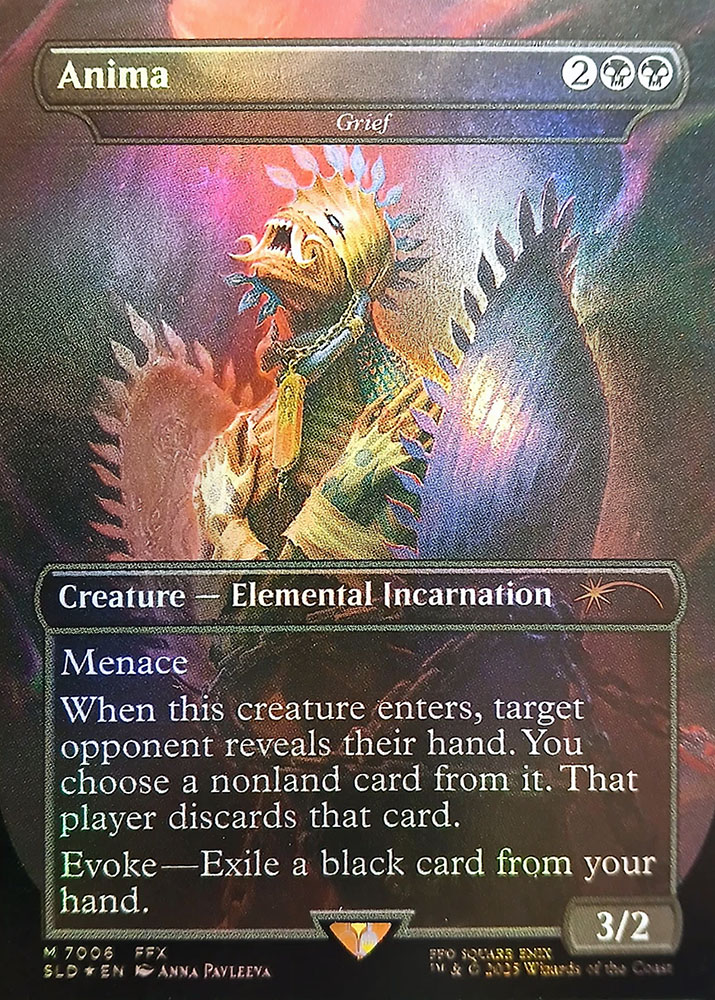 アニマ　悲嘆　英語　foil secret lair ff anima アニマ 悲嘆 英語 foil secret lair ff anima アニマ 悲嘆 英語