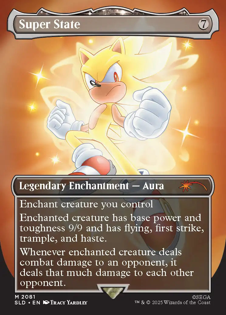 sonic the hedgehog mtg cards Amazon.com: Magic the Gathering Secret Lair x Sonic the Hedgehog: Turbo  Gear main image 0