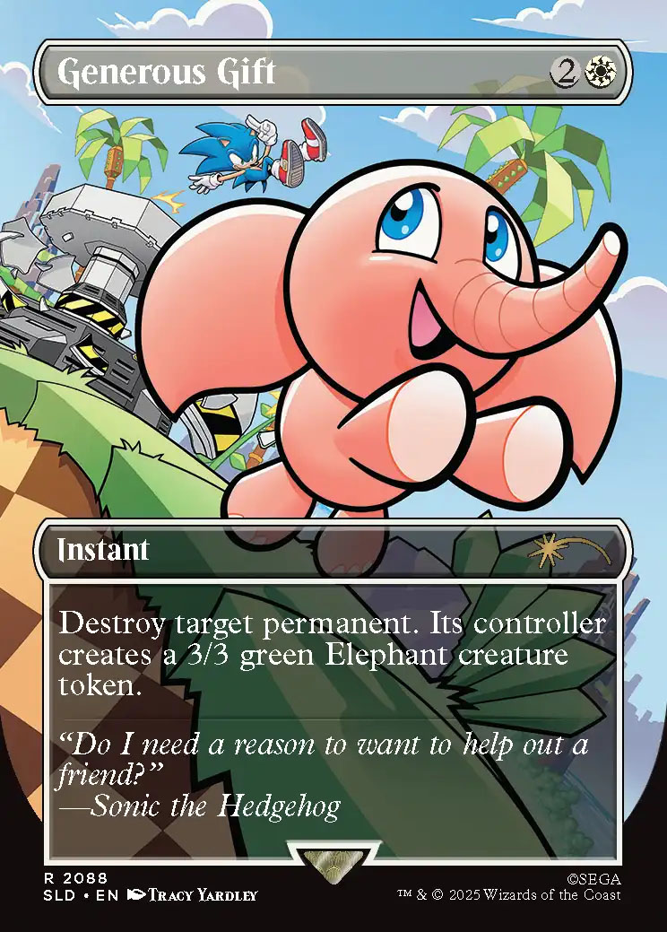 mtg cards like generous gift is STROKE OF MIDNIGHT better than GENEROUS GIFT? (Wilds of Eldraine  spoilers)