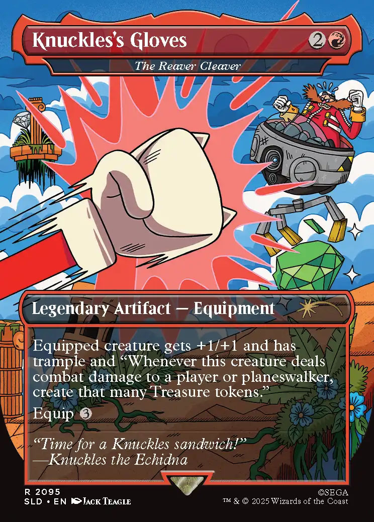 Knuckles the Echidna | Secret Lair | Card Kingdom