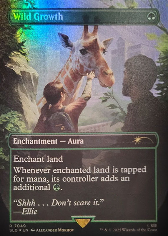 mtg cards like wild growth MTG Magic the Gathering Wilds of Eldraine Promo 