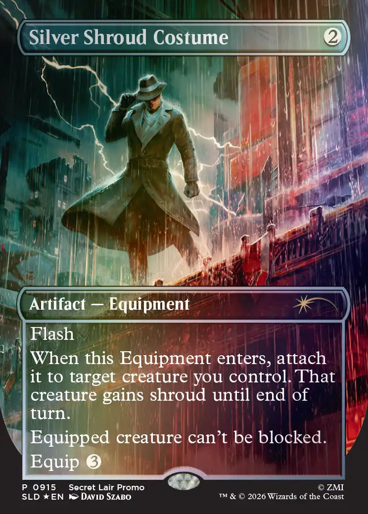 Silver Shroud Costume | Secret Lair | Card Kingdom