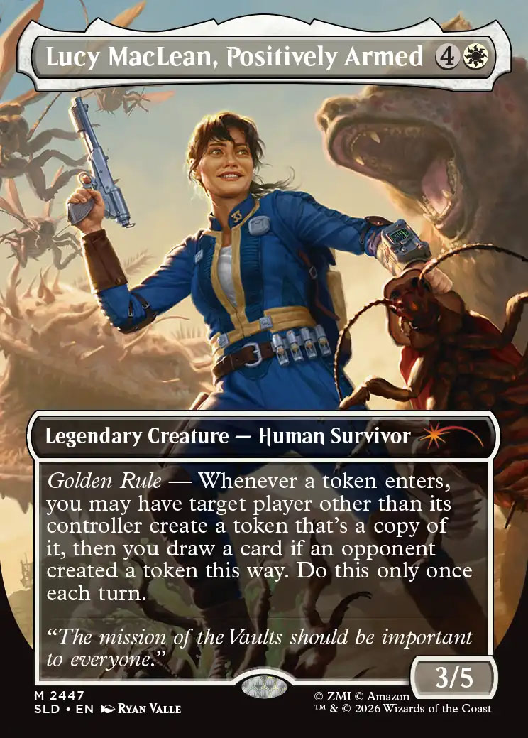 Lucy MacLean, Positively Armed | Secret Lair | Card Kingdom
