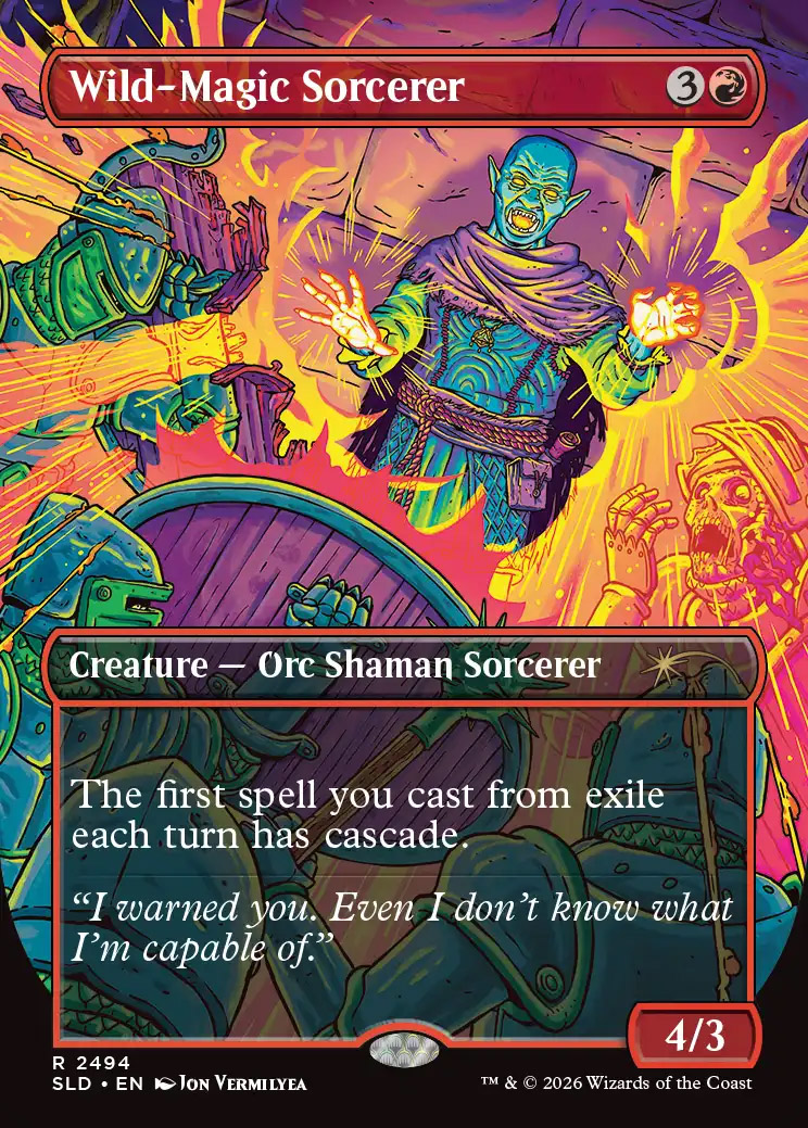 Wild-Magic Sorcerer | Secret Lair | Card Kingdom