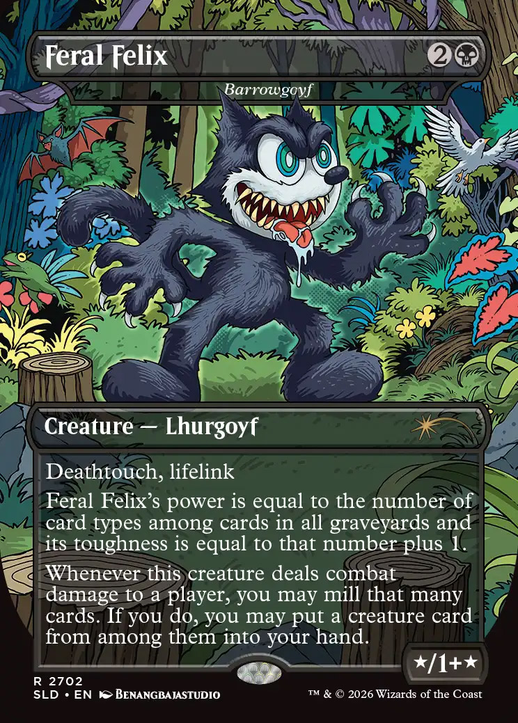 Feral Felix/バロウゴイフ/Barrowgoyf【Foil】英英 Search Results