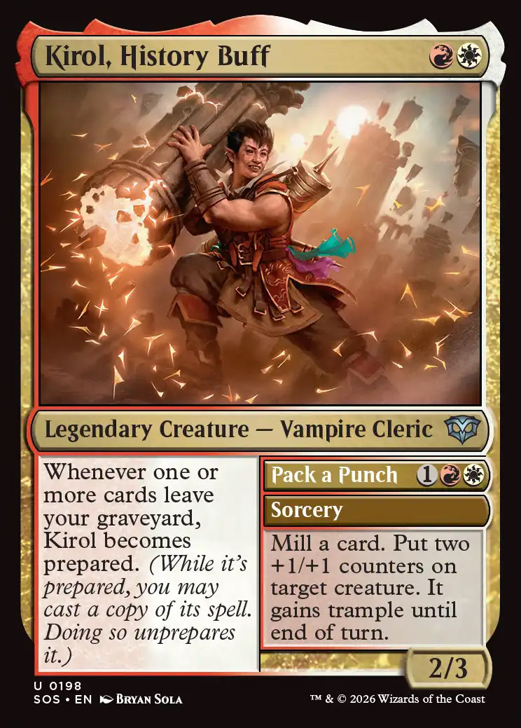 Secrets of Strixhaven Foil: Kirol, History Buff