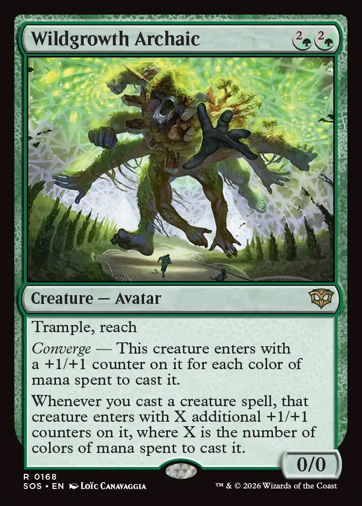 Secrets of Strixhaven: Wildgrowth Archaic