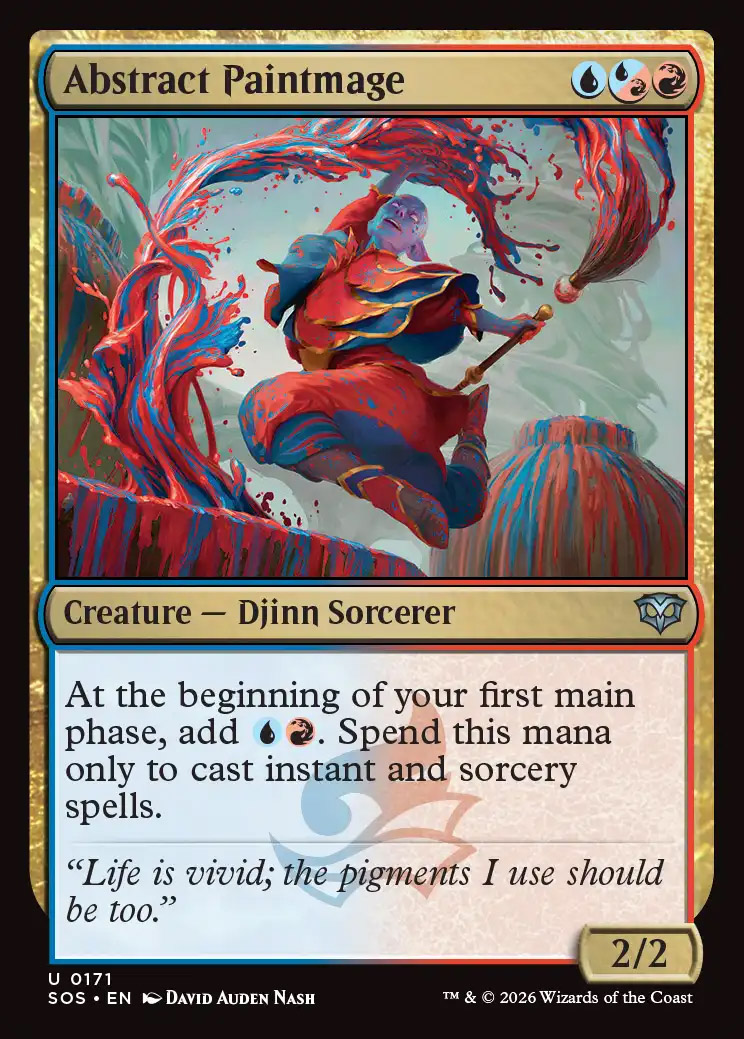 Secrets of Strixhaven: Abstract Paintmage