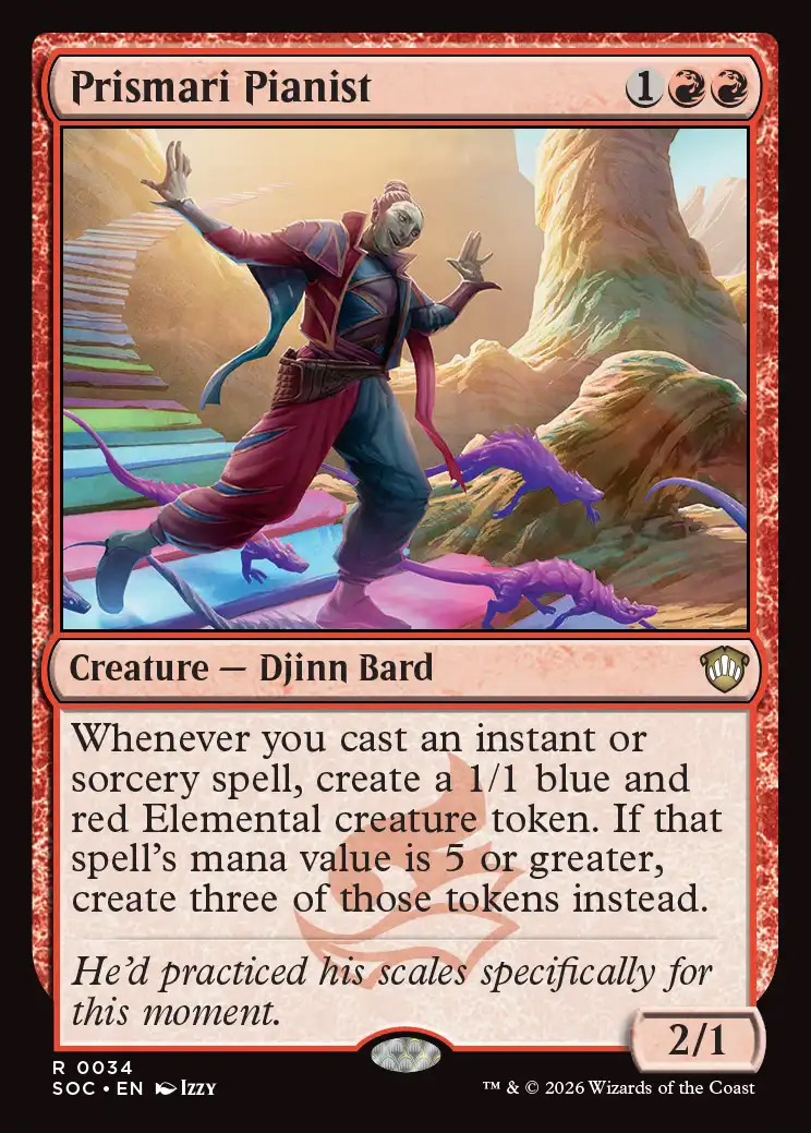 prismari cards mtg 5 Best Secrets Of Strixhaven create three of those tokens instead. Prismari, l'Ispirazione MTG - Secrets