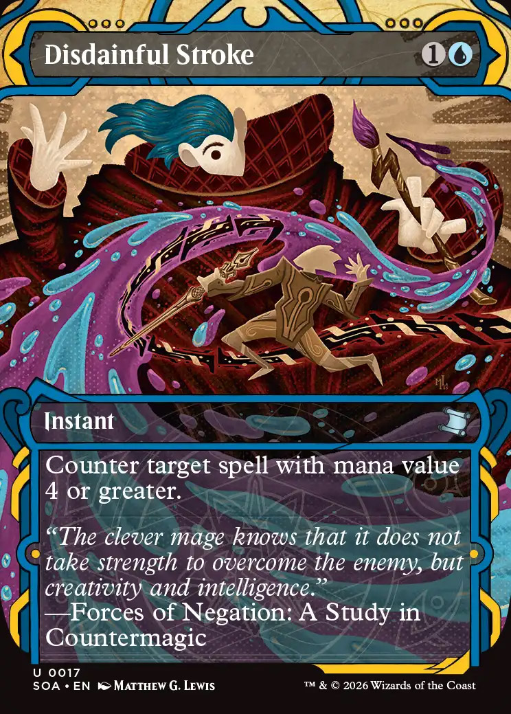 Secrets of Strixhaven Mystical Archive Foil: Force of Will