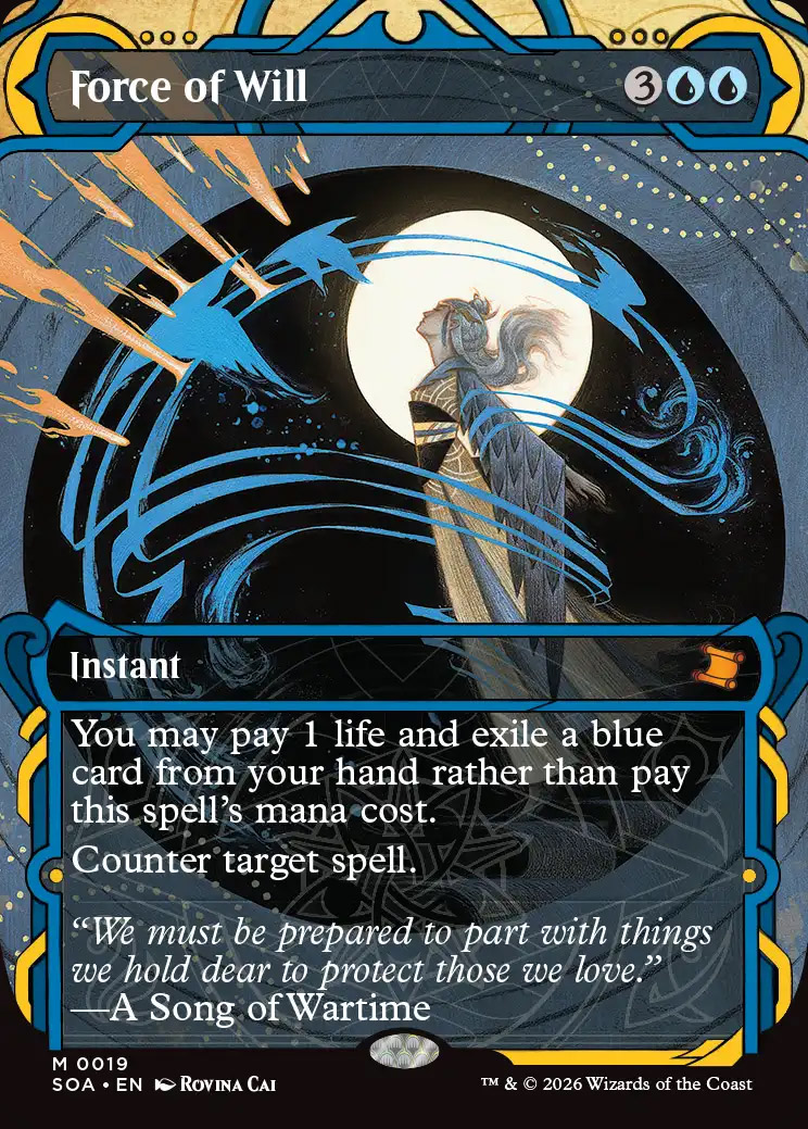 Secrets of Strixhaven Mystical Archive: Force of Will