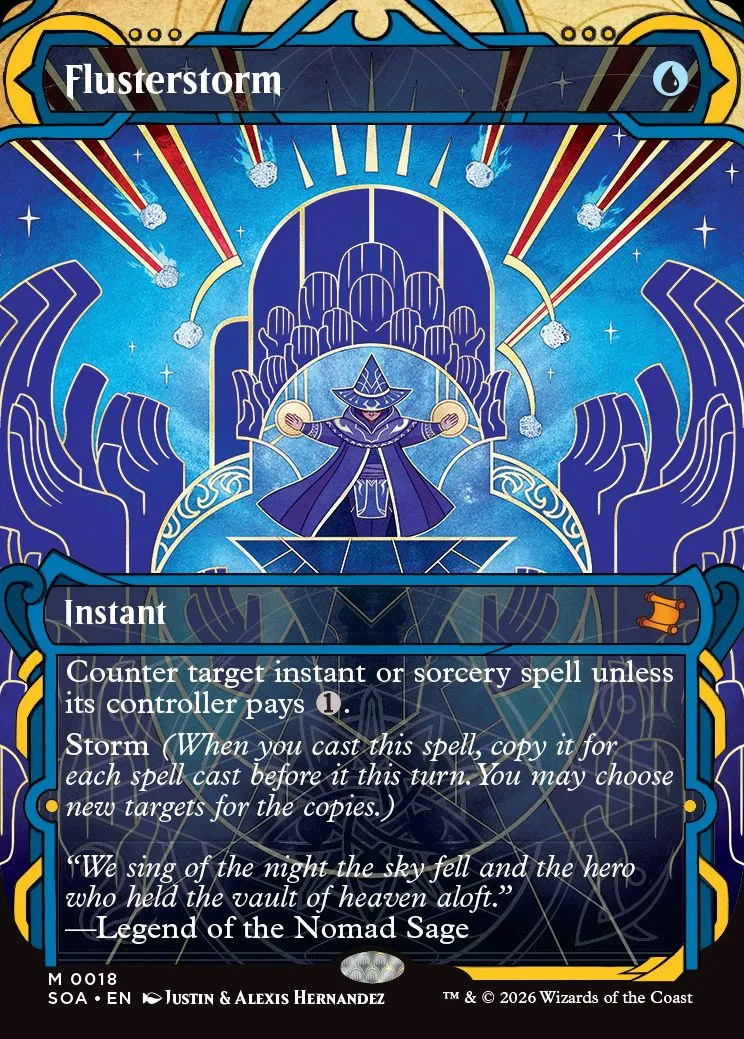 Secrets of Strixhaven Mystical Archive Foil: Flusterstorm