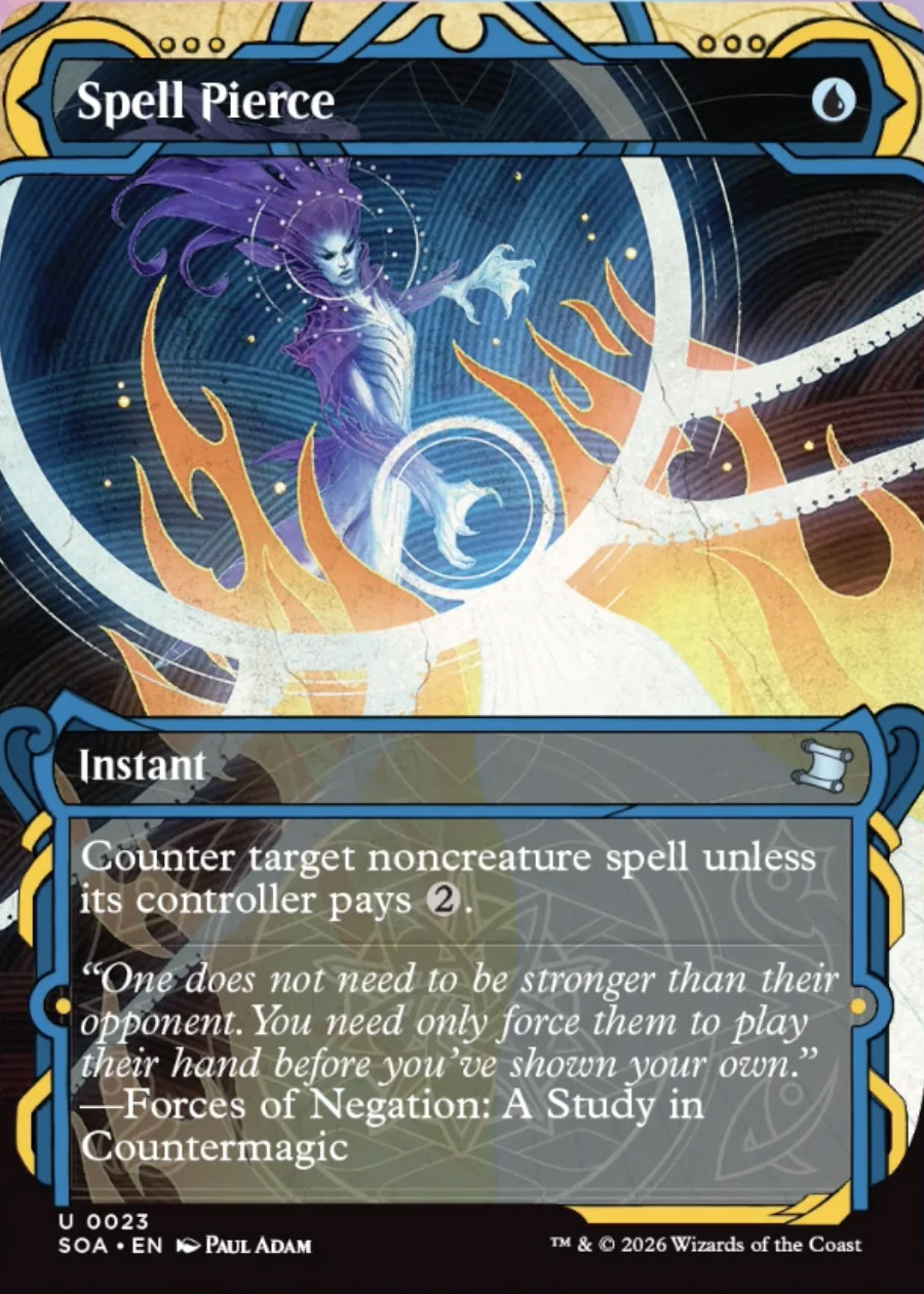 Secrets of Strixhaven Mystical Archive Foil: Force of Will
