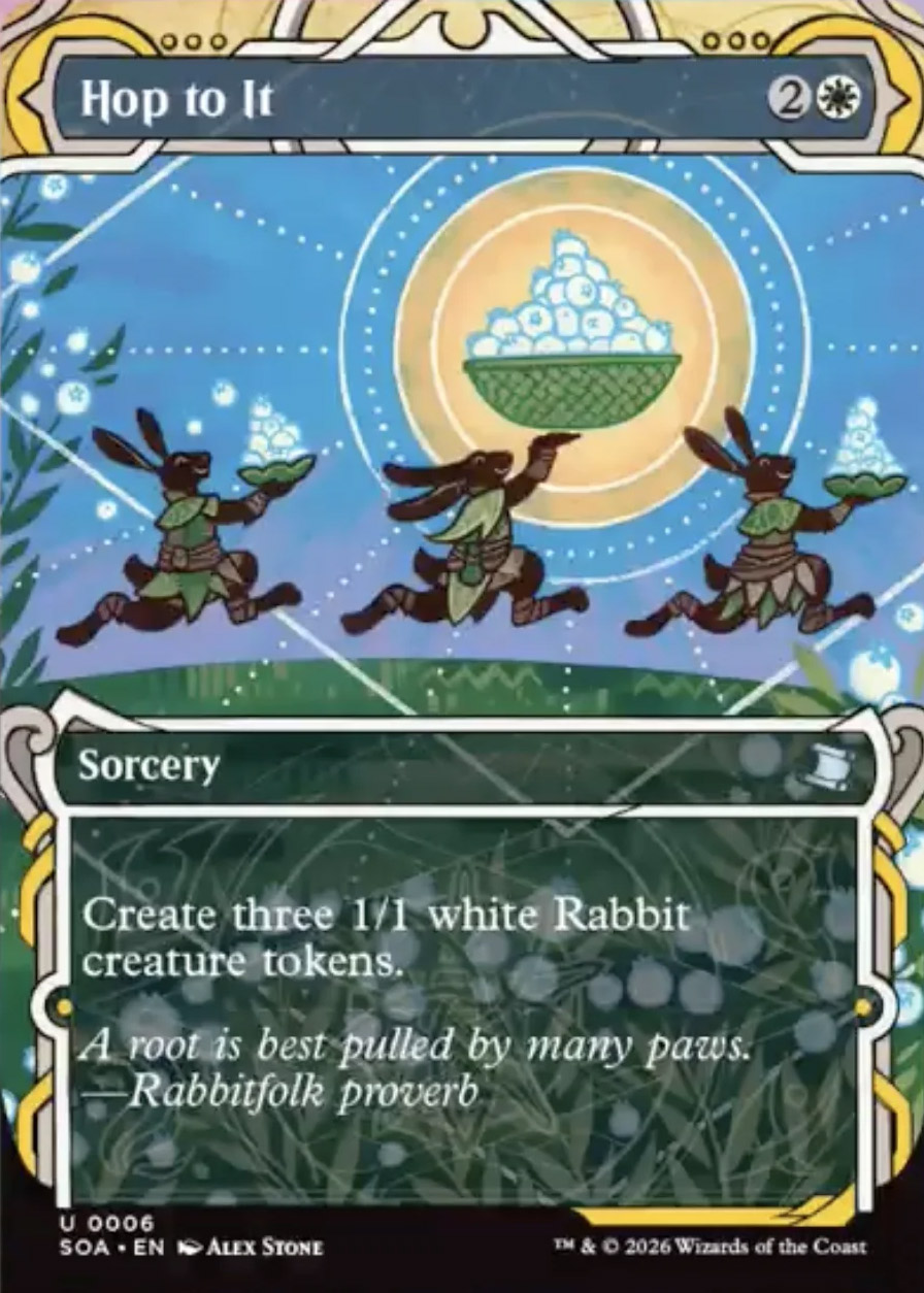 Secrets of Strixhaven Mystical Archive Foil: Hop to It