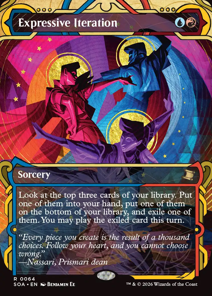 abrade mtg card MtG Innistrad Remastered Common Abrade #311 [Borderless] main image 1