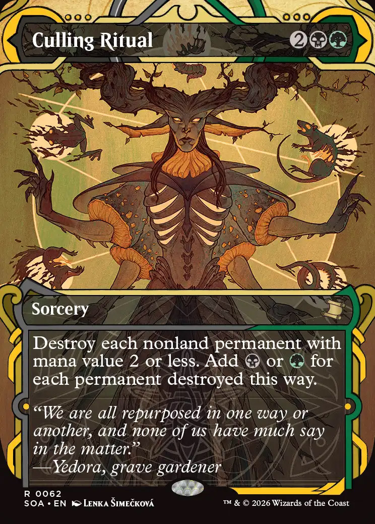 Secrets of Strixhaven Mystical Archive: Culling Ritual