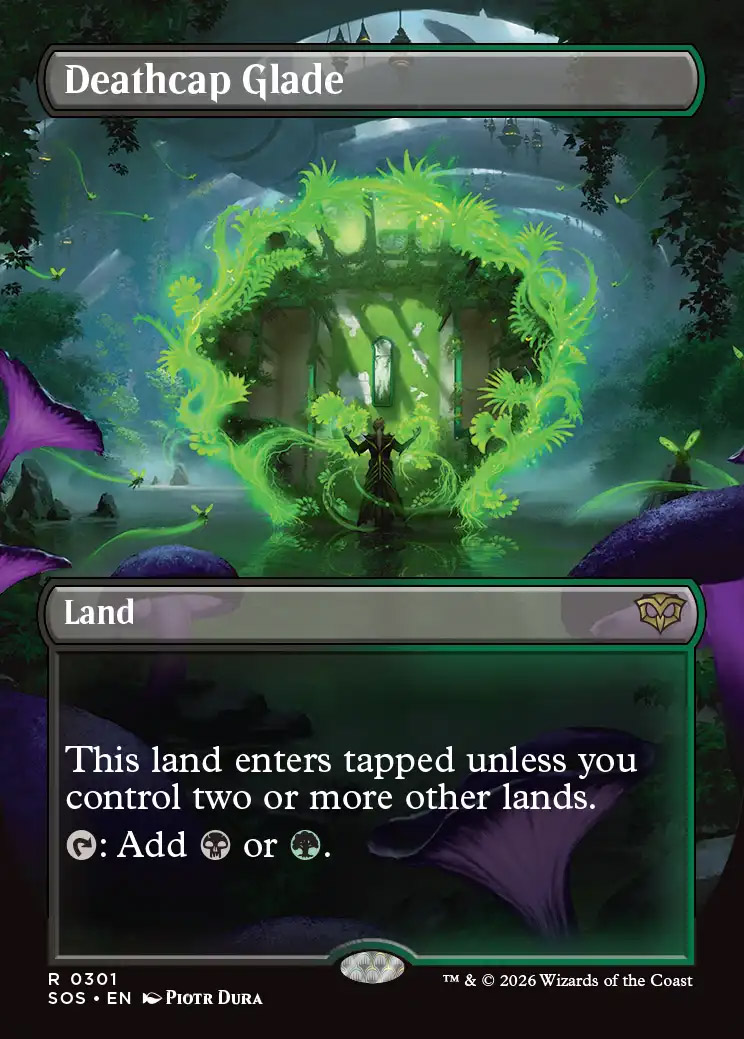 Secrets of Strixhaven Variants Foil: Withering Curse (0330