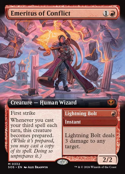 Secrets of Strixhaven Variants: Emeritus of Ideation (0315