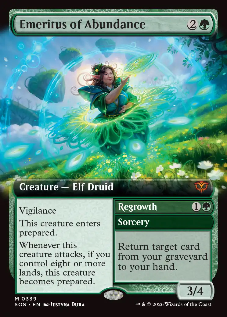 mtg cards like abundance Which emeritus do you most want to play during prerelease? Secrets of Strixhaven is available Friday April 17th. #secretsofstrixhaven if you control eight or more lands MTG Abundance - Magic The