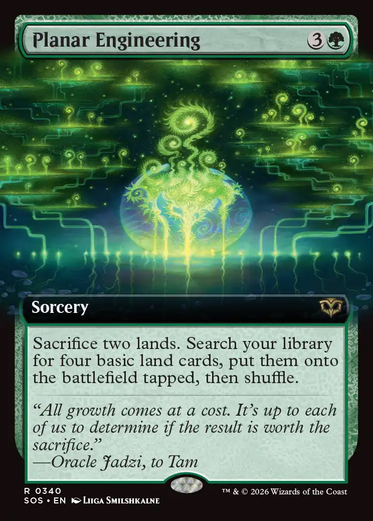 Secrets of Strixhaven Variants Foil: Withering Curse (0330