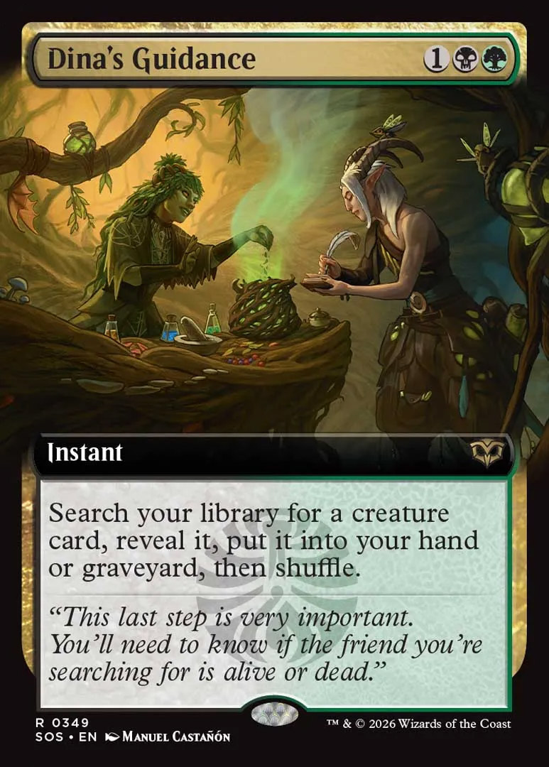 Dina's Guidance (extended art)