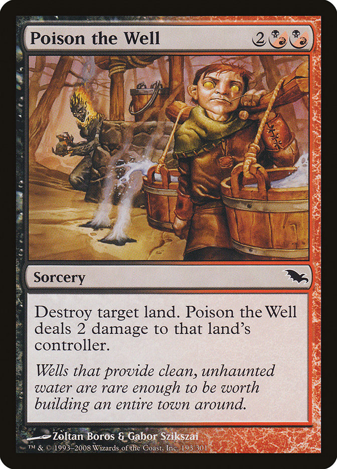 shadowmoor mtg card list Poison the Well | Shadowmoor | Modern