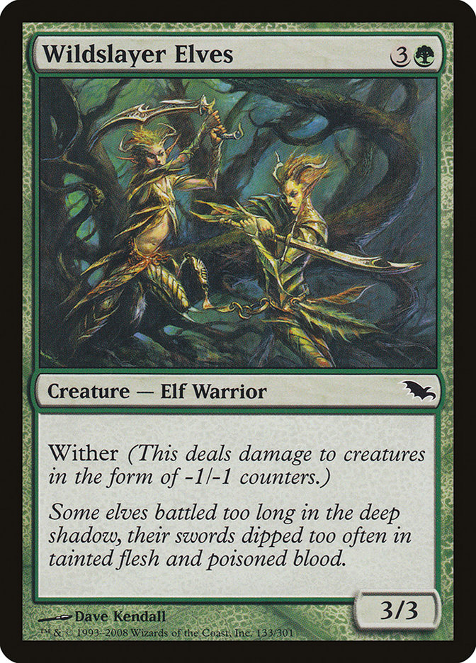 card kingdom flesh and blood TCG Elements silver age is fast Wildslayer Elves