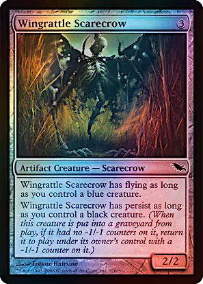 scarecrow cards mtg Reaper King Tribal Five-Color Magic Commander Deck CommanderComplete Legendary Artifact Creature Blazethorn Scarecrow | Shadowmoor |