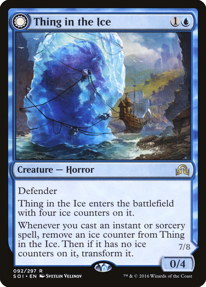 Thing in the Ice | Shadows Over Innistrad | Modern | Card Kingdom