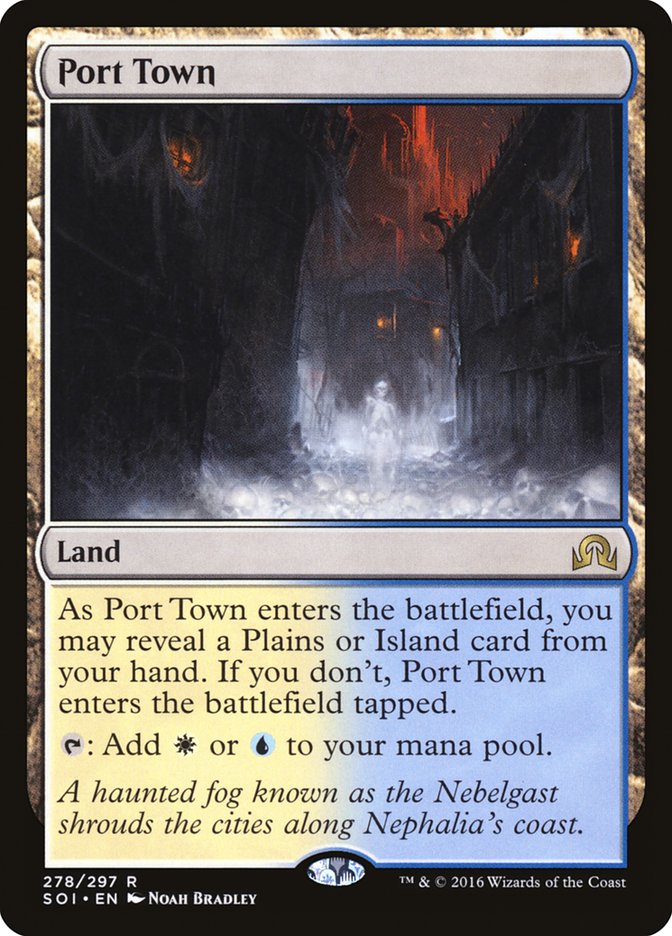 mtg all town cards Commander Deck EDH Deck The Beamtown Bullies 100 Magic  Moonveil Games If you dont Port Town | Shadows Over