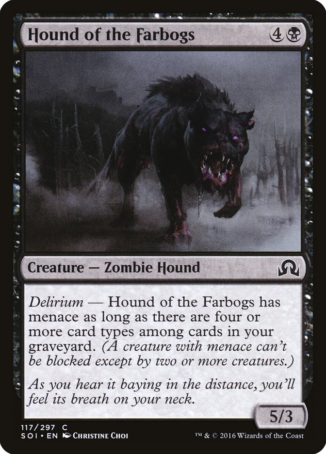 Hound of the Farbogs | Shadows Over Innistrad Foil | Modern | Card Kingdom