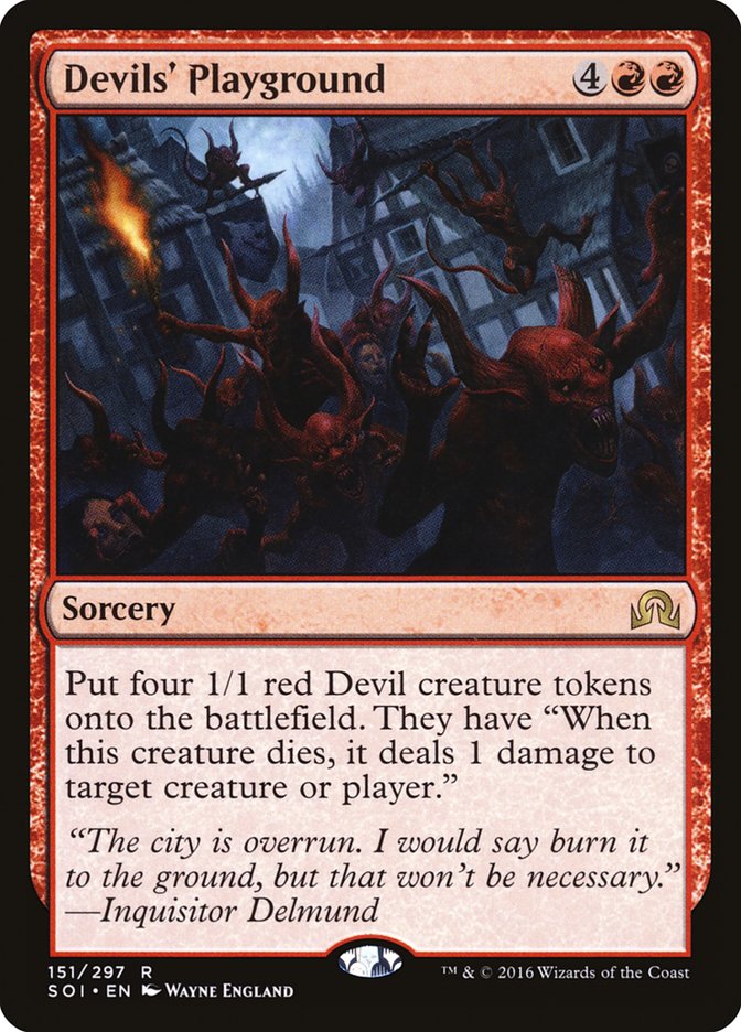 マジック：ザ・ギャザリング Zurzoth, Chaos Rider MTG commander deck Custom Devil Tribal Commander EDH Deck - Zurzoth, Chaos Rider