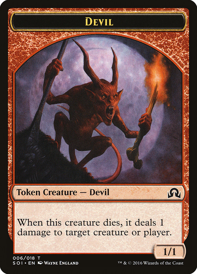 Devil Token | Shadows Over Innistrad | Modern | Card Kingdom