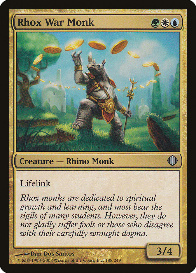best monk cards mtg Pinnacle [Modern Horizons 3] return target instant or sorcery card from your graveyard to your hand Rhox War Monk | Shards