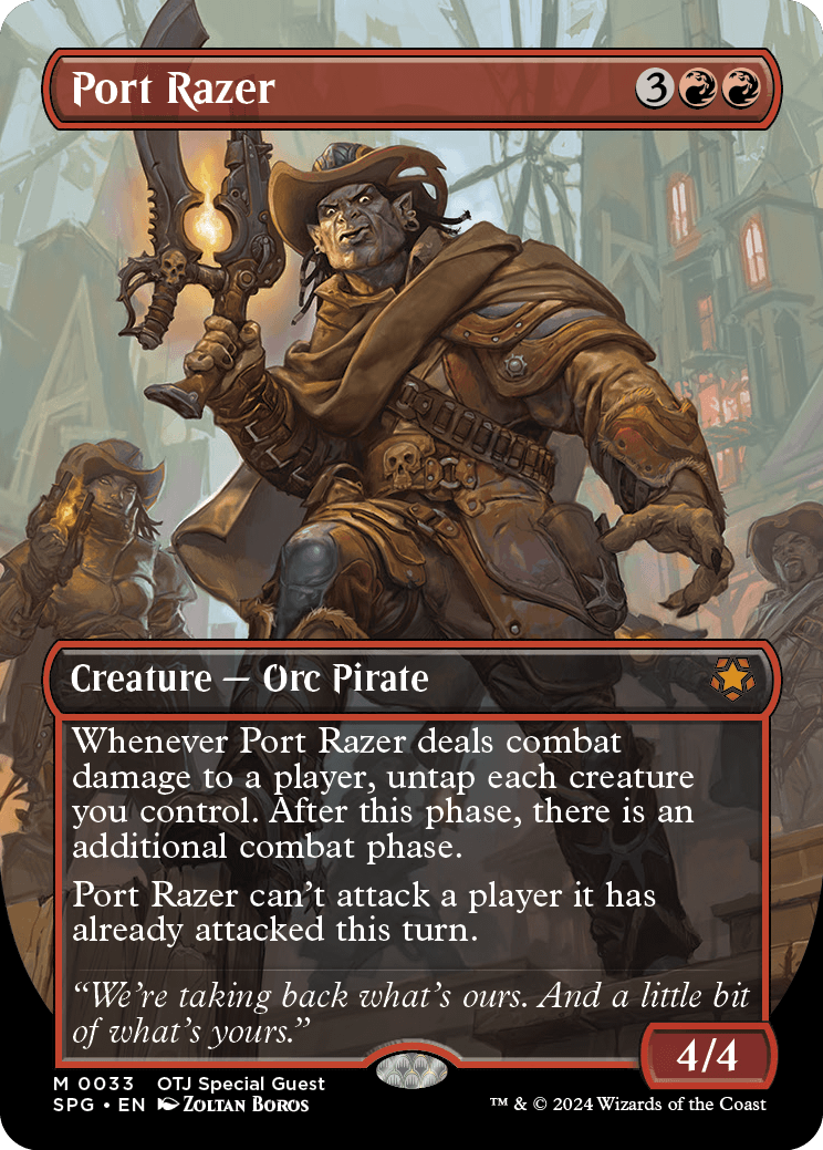 MTG Port Razer - Lost Caverns Of Ixalan Commander - Mythic Rare - English - View #3
