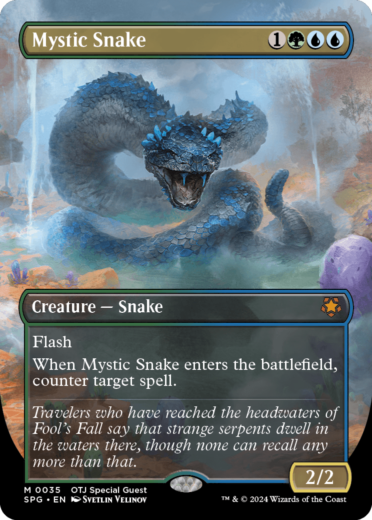 snake mtg cards Legal in Standard, Subtype: Snake, 20 Travelers who have reached the headwaters of Fools Fall say that strange serpents dwell in the waters there Subtype: Snake, Colors: Black, 38