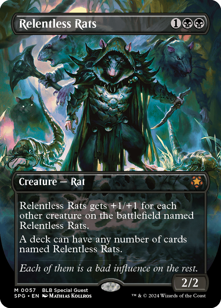 Relentless Rats | Special Guests Foil | Card Kingdom