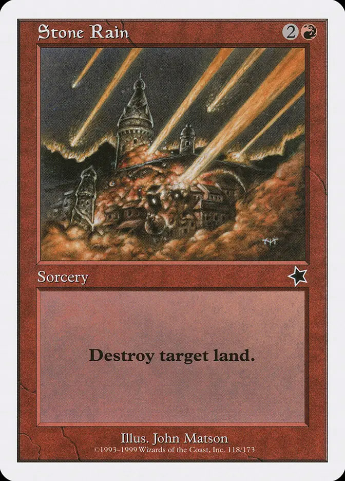 Stone Rain | Starter 1999 | Card Kingdom