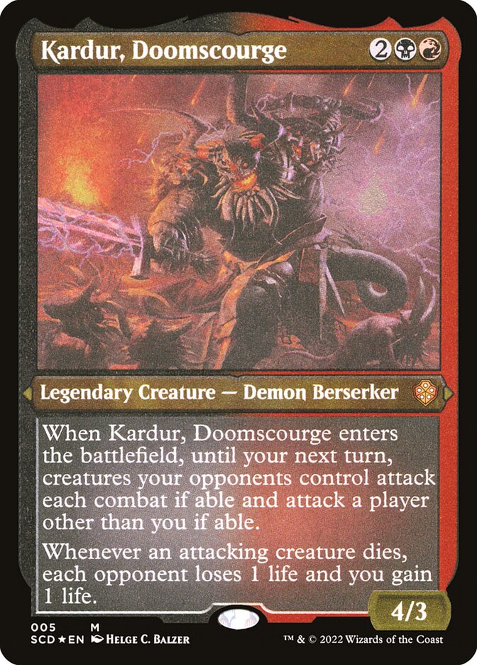 Kardur, Doomscourge | Starter Commander Decks | Commander | Card Kingdom