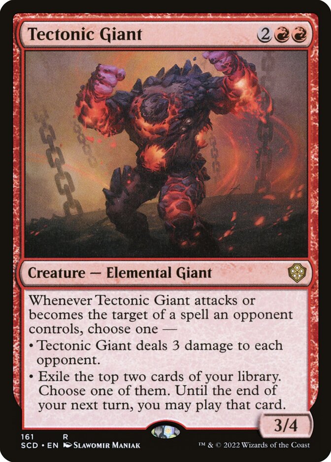 Tectonic Giant | Starter Commander Decks | Commander | Card Kingdom