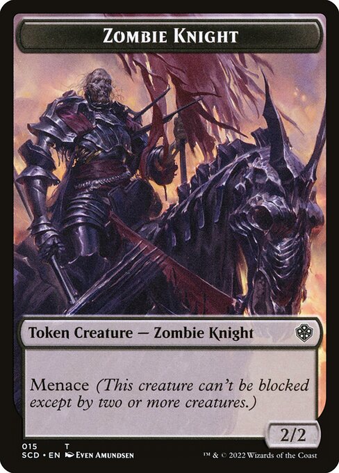 Zombie Token // Zombie Knight Token | Starter Commander Decks | Commander |  Card Kingdom