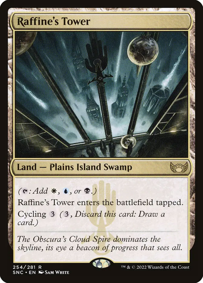 Raffine's Tower | Streets of New Capenna Foil | Standard | Card