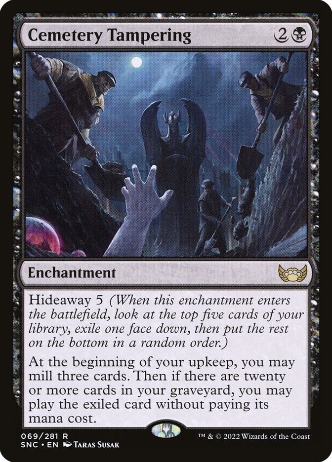 mtg cards that care about graveyard order Magic: The Gathering Modern Horizons 3 Commander Deck (If a card has multiple permanent types Bring Back Your Dead -