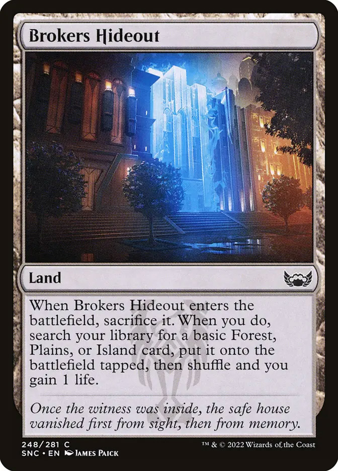 brokers cards mtg Charm Proxy  Liquid Luck The Bedecked Brokers Streets of New Capenna Commander Deck set contains 1 ready MSH] Powerful Broker : r/magicTCG