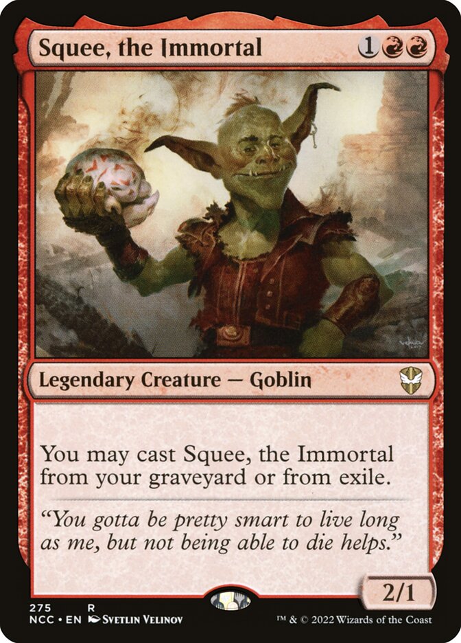 Squee, the Immortal | Streets of New Capenna Commander Decks ...