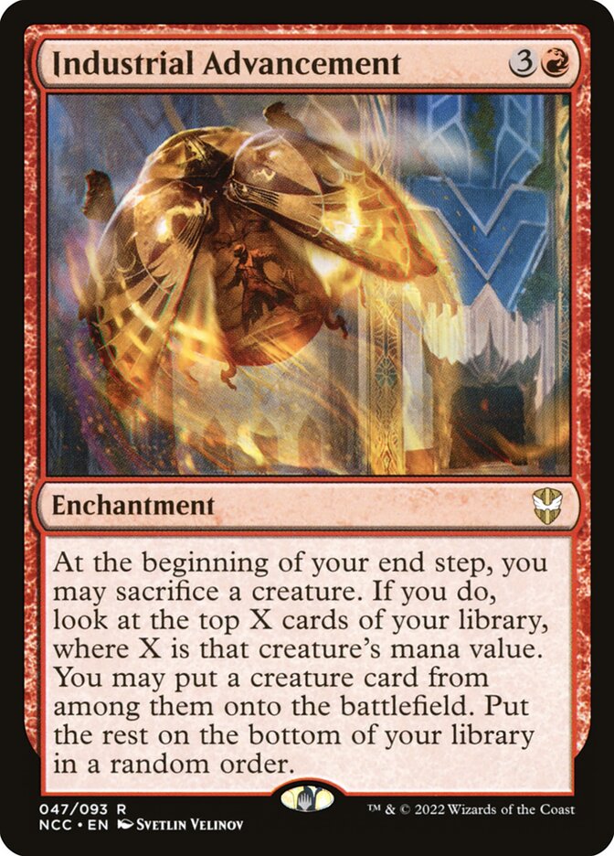 Industrial Advancement | Streets of New Capenna Commander Decks | Commander  | Card Kingdom