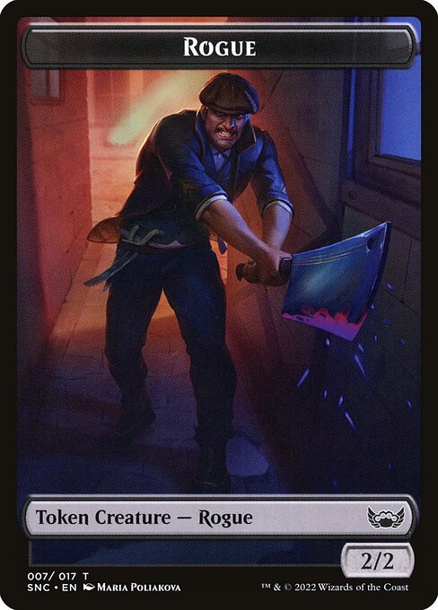 Lightning Rager Token // Rogue Token | Streets of New Capenna Commander ...