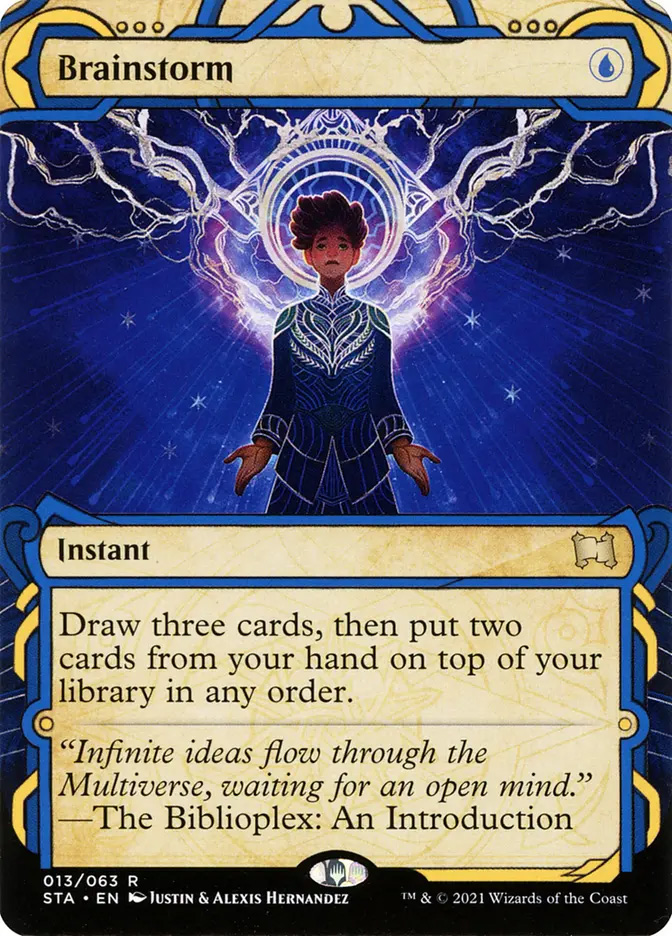 mtg cards like brainstorm Other Brainstorm Options? : r/EDH